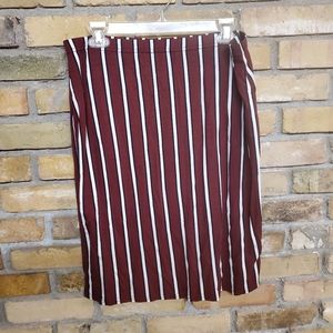 Stripe skirt